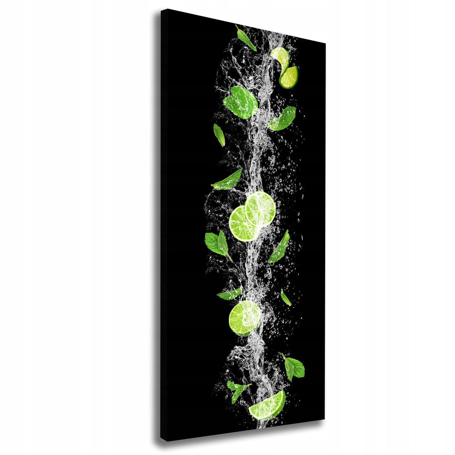 Moderní obraz canvas na rámu Limetka 50x125 cm