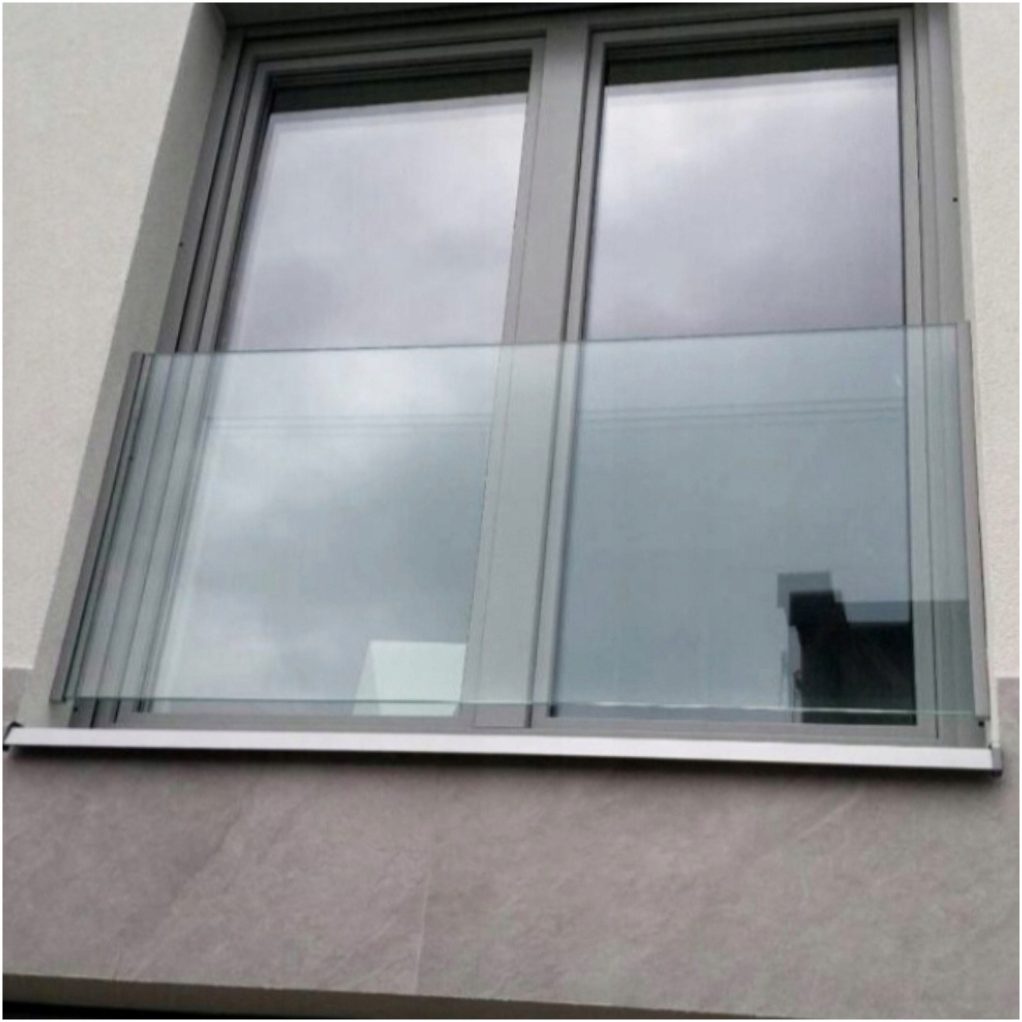 Francouzské zábradlí portfenetr, nástěnné profily