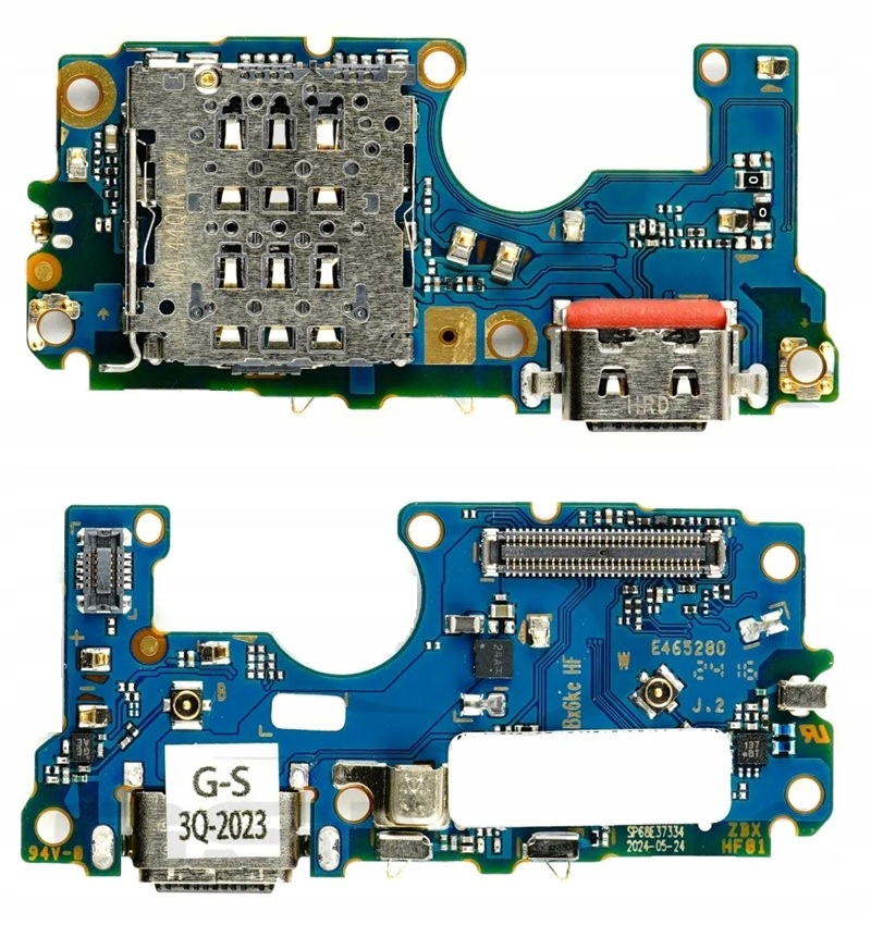 Nowe Oryginalne Gniazdo Port Płytka Usb Motorola G85 XT2427, XT2427-3