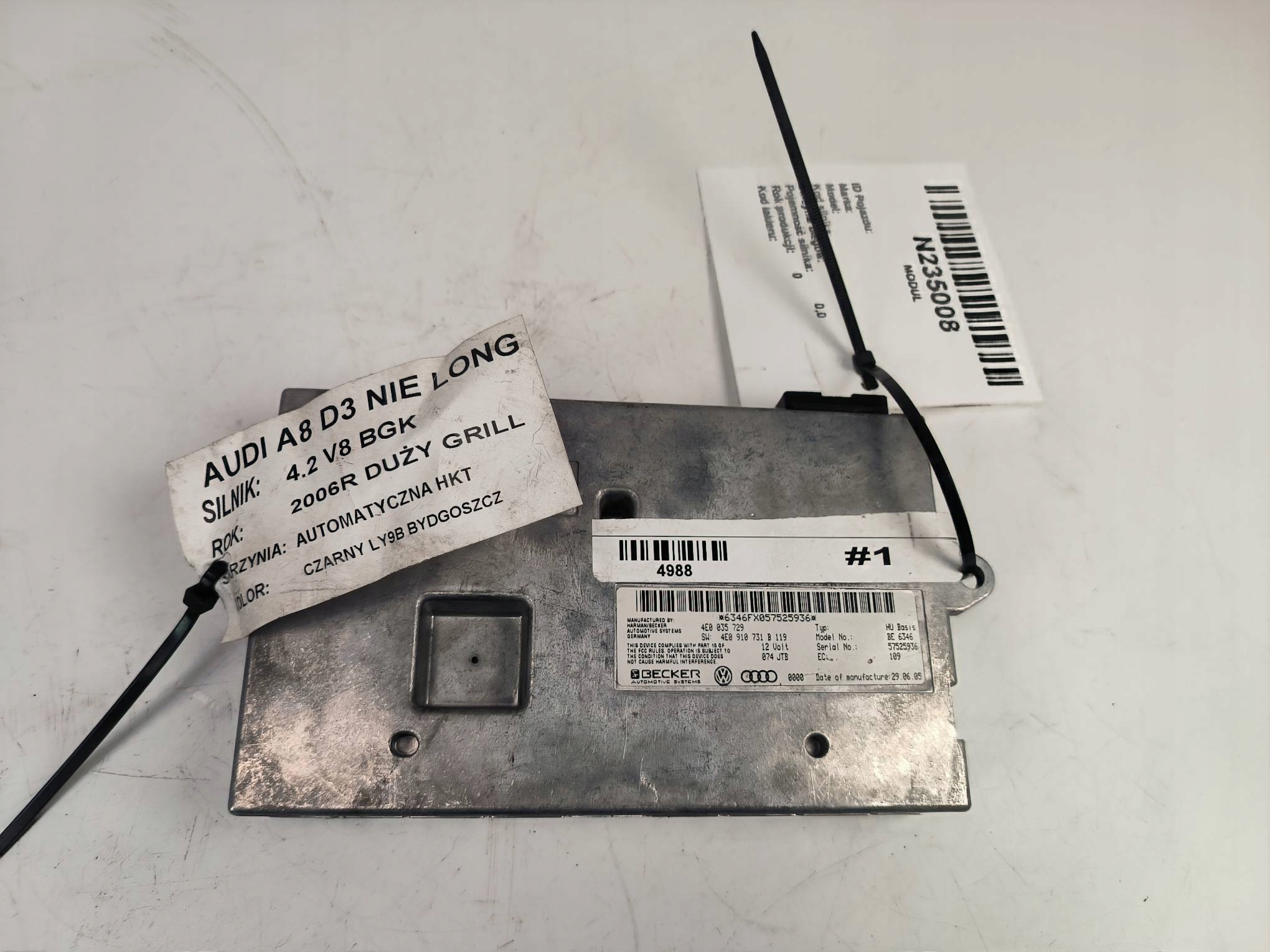 Module MMI 4E0035729 AUDI A6 C6