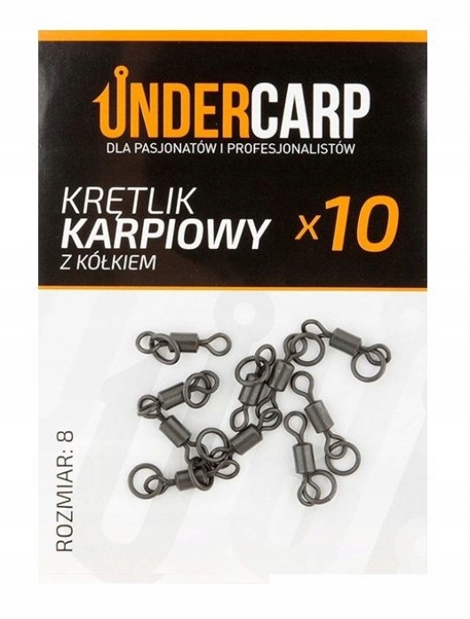 Under Carp Krętlik karpiowy z kółkiem r.8