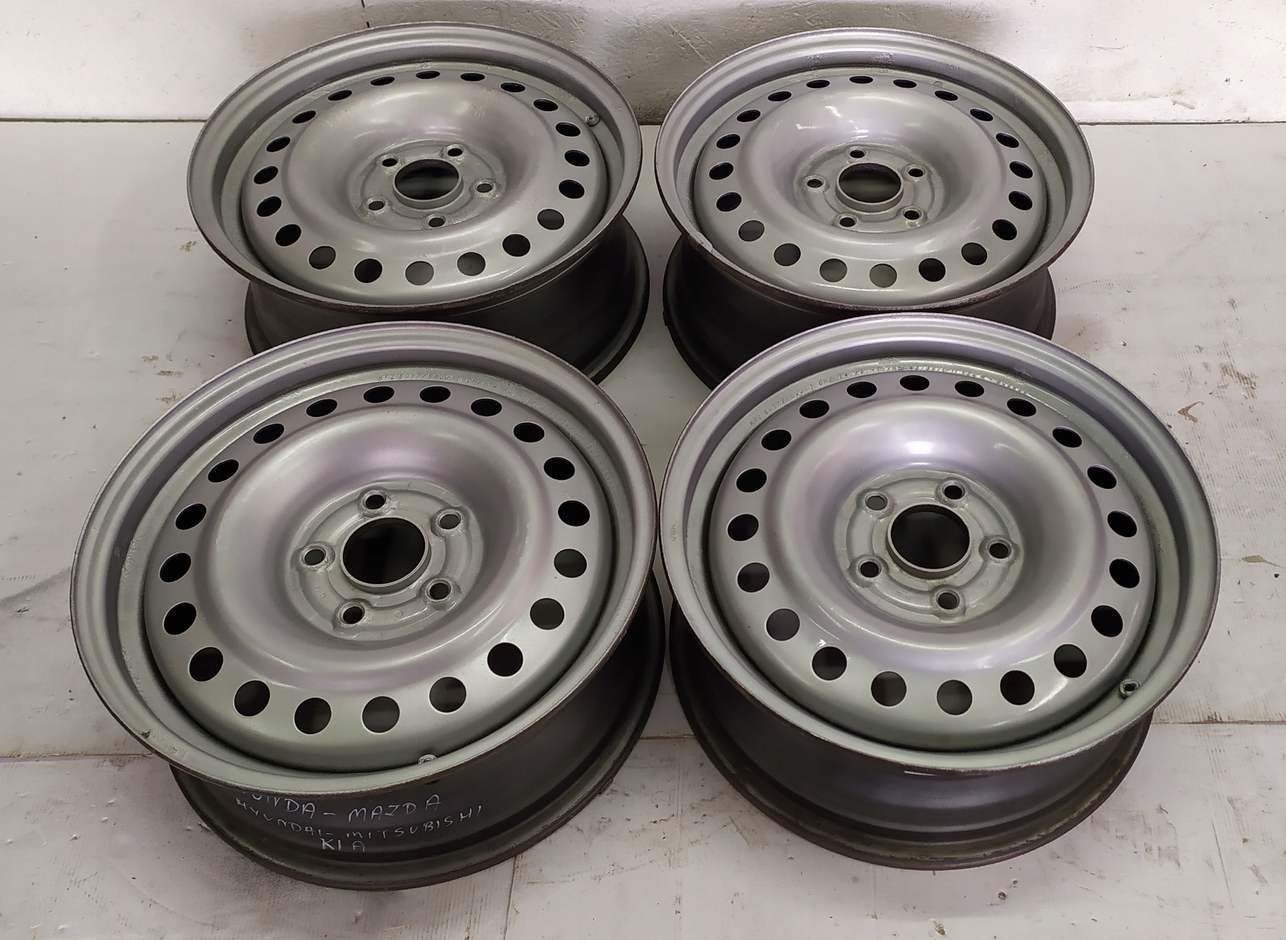 FELGI STALOWE HONDA CIVIC ET45 16