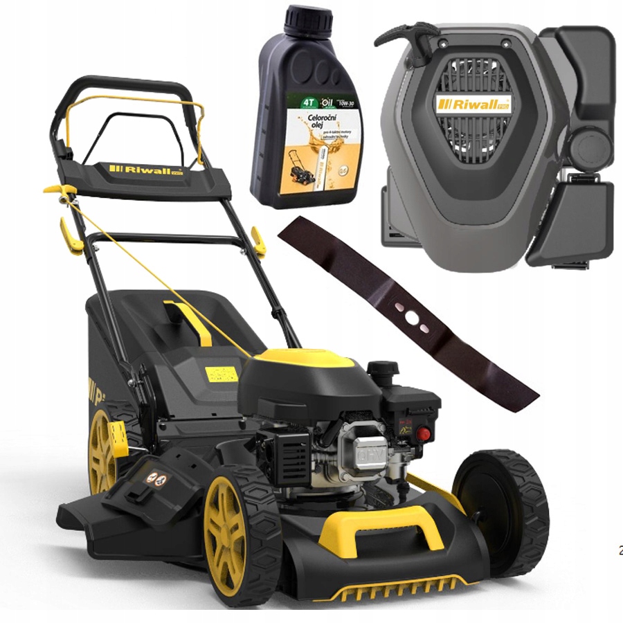 Kosiarka Spalinowa Z Napędem Riwall 51CM 5190SRV Automatyczne Ssanie Pro