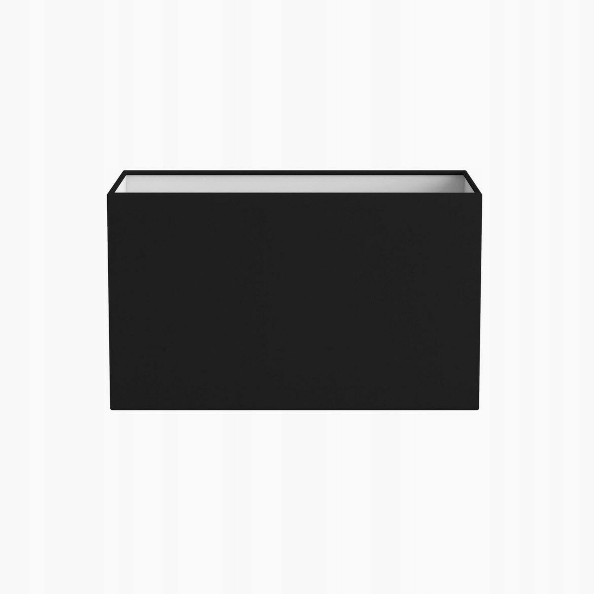 Astro Rectangle 285 tienidlo pre lampy E27 čierne textilné 170x285x150 mm