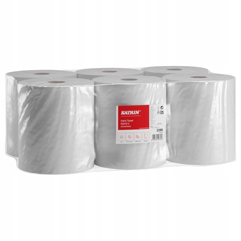 Levně Katrin M2 papírový ručník 150 m, 2 vrstvy, 6 rolí