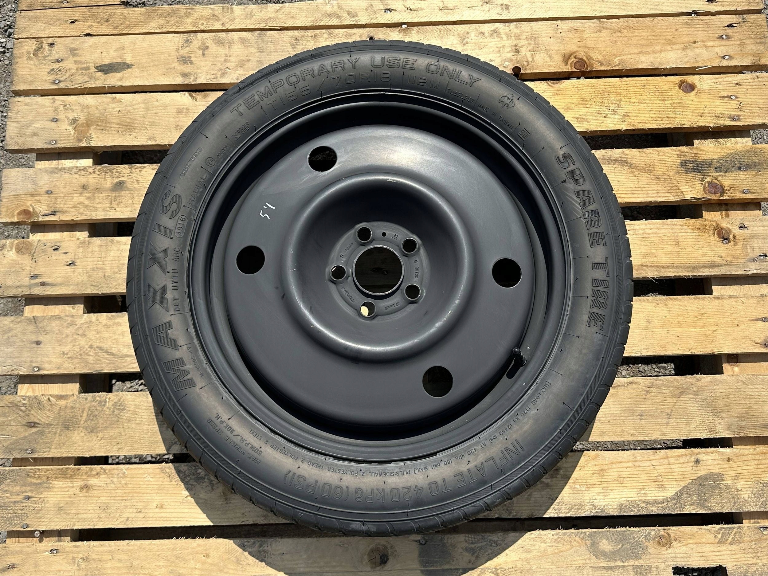 wheel spare tyre spare spare disc Lincoln Continental 2017+