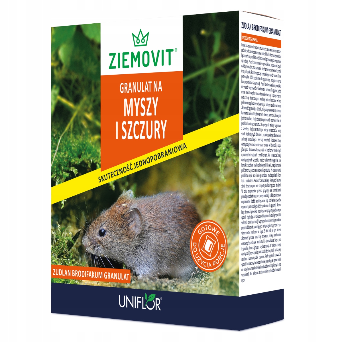 Trutka Na Myszy Szczury Granulat Rati 140g