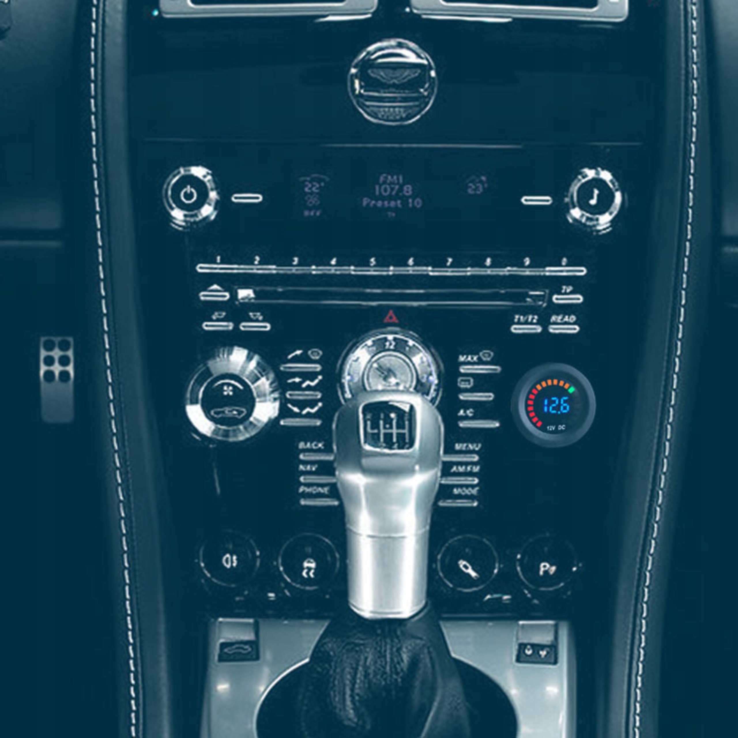 WSKAŹNIK AKUMULATORA MIERNIK NAPIĘCIA NAŁADOWANIA ŁODZI MOTOCYKLA TEST 12V Minimalny pomiar 5 V