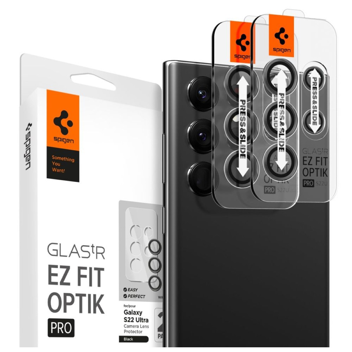 

2 x szkło na kamerę do Galaxy S23 Ultra Spigen