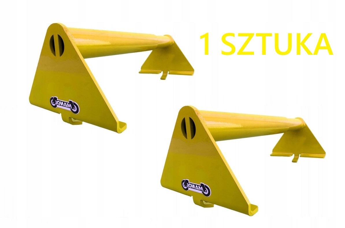 Blokovací klín Žlutý na kolo odtahového vozu Lohr Silniční pomoc 1 Ks Natahovací