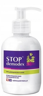 

Stop Demodex mydło Demodekoza Nużyca 270 ml