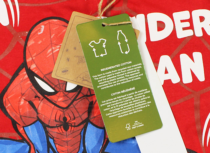SPIDERMAN MARVEL PIŻAMKA PIŻAMA CHŁOPIĘCA SPODENKI T-SHIRT EKO BIO 128 Marka Sun City