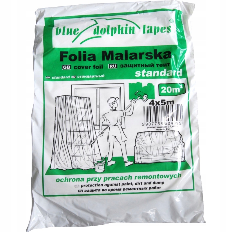 BLUE DOLPHIN FOLIA MALARSKA OCHRONNA STANDARD 4M5M
