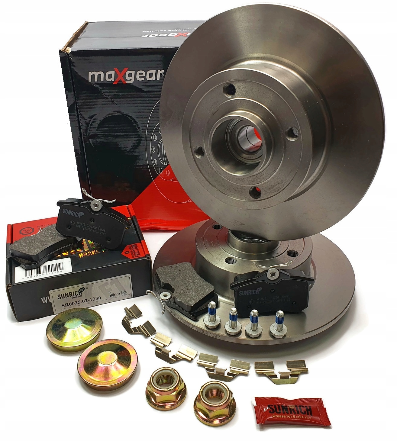 TARCZE KLOCKI ŁOŻYSKA TYŁ RENAULT MEGANE III 3 Strona zabudowy tył