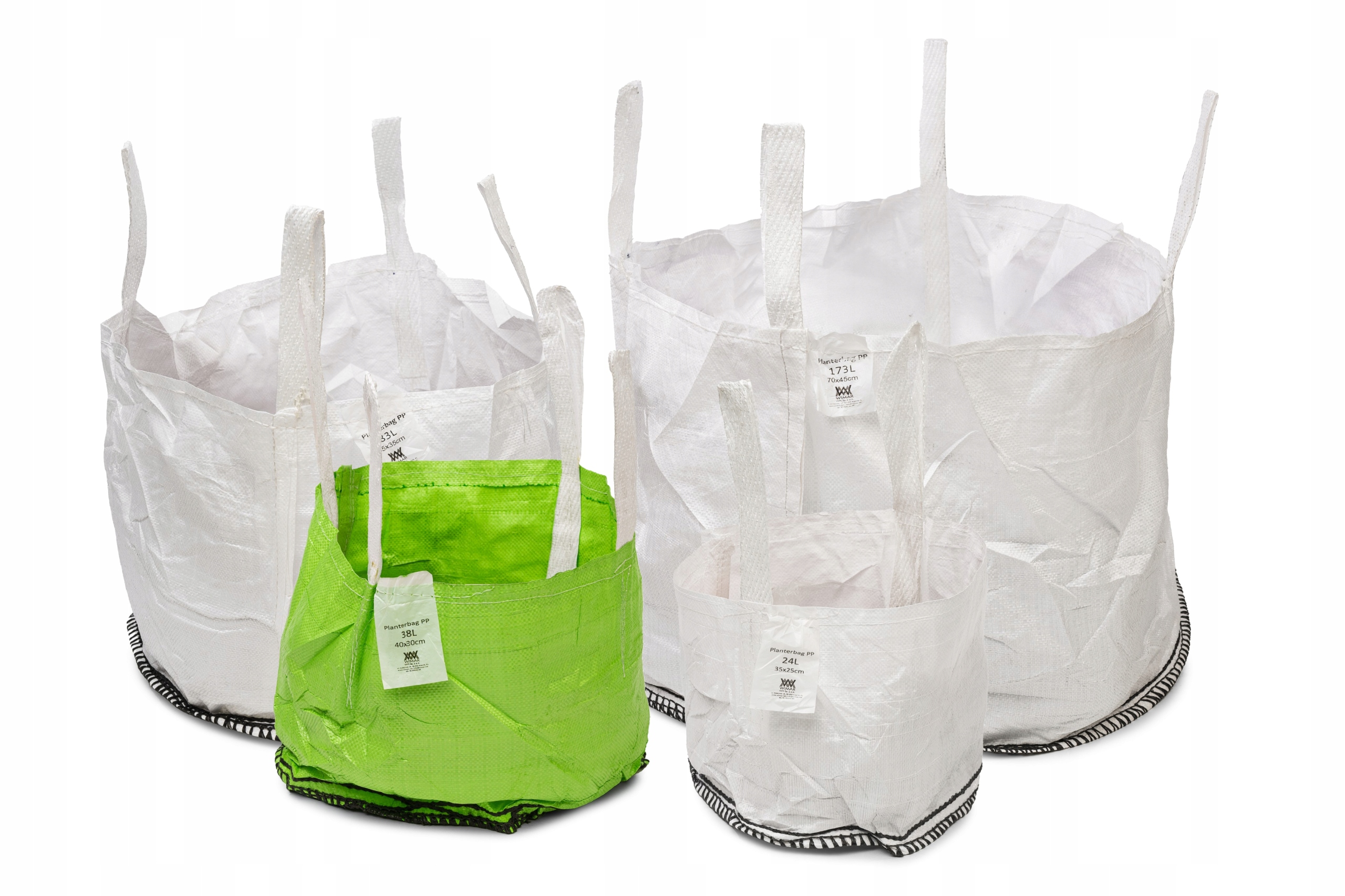 Worki do sadzenia roślin, kontener elastyczny, planterbag 50x30cm 59L