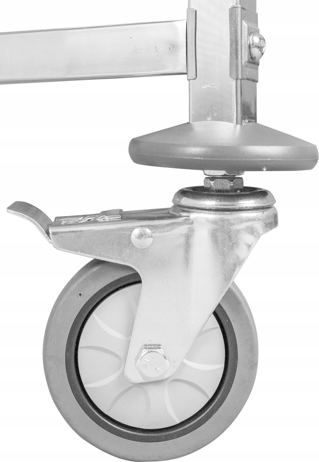 Wózek kelnerski 3-półkowy ze stali nierdzewnej | TECHNICA Głębokość produktu 75 cm