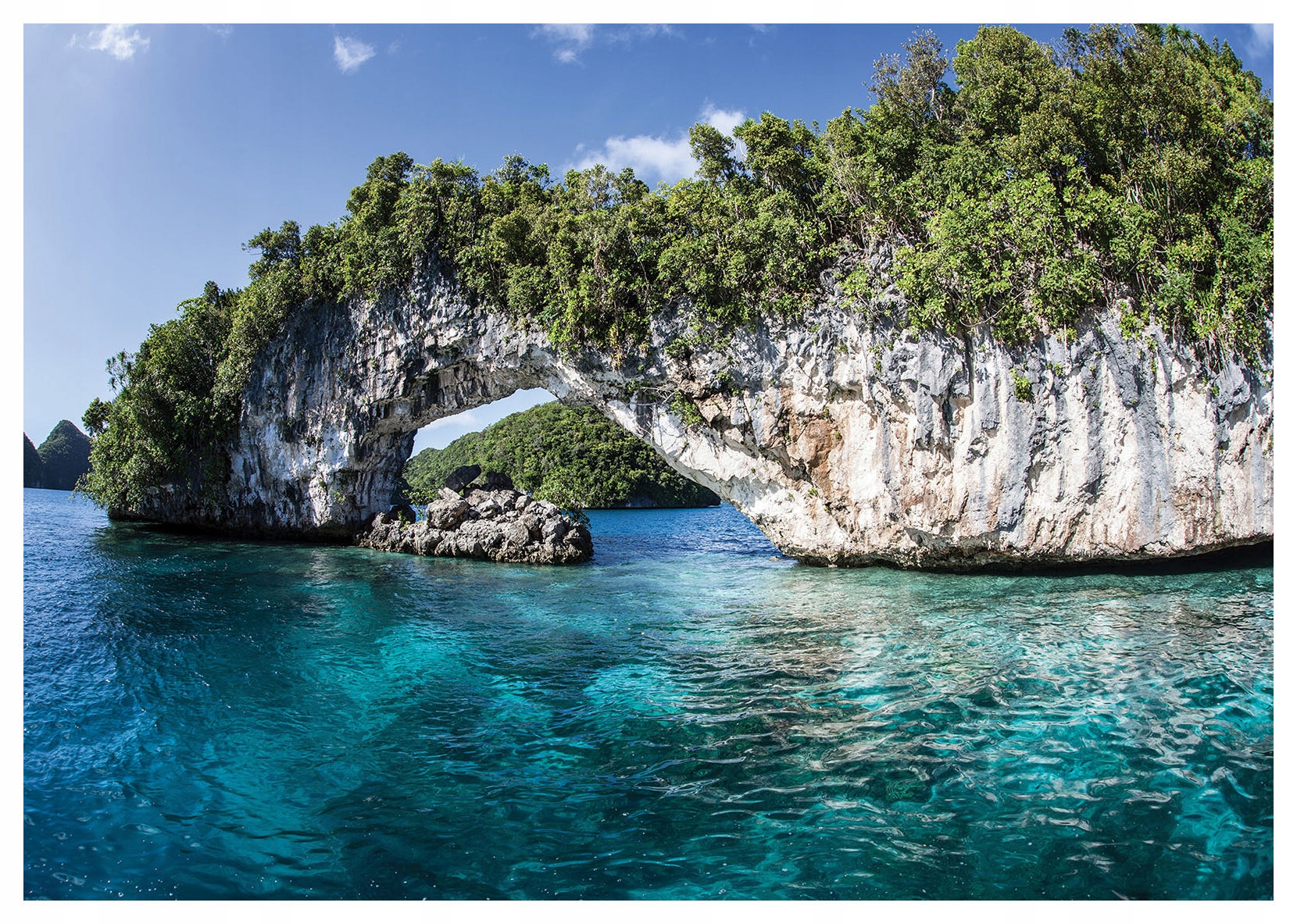 Fototapeta Tropický raj Ostrov Morská breza Zelená oáza 300x210 lepidlo