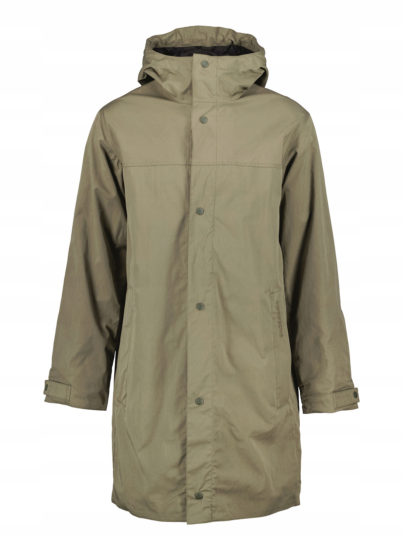 Didriksons Parka Pell 504562 Zielony Regular Fit