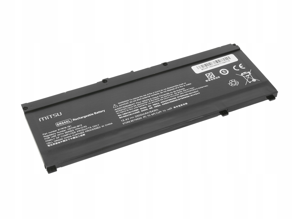 Bateria Mitsu do Hp Omen 15-DC