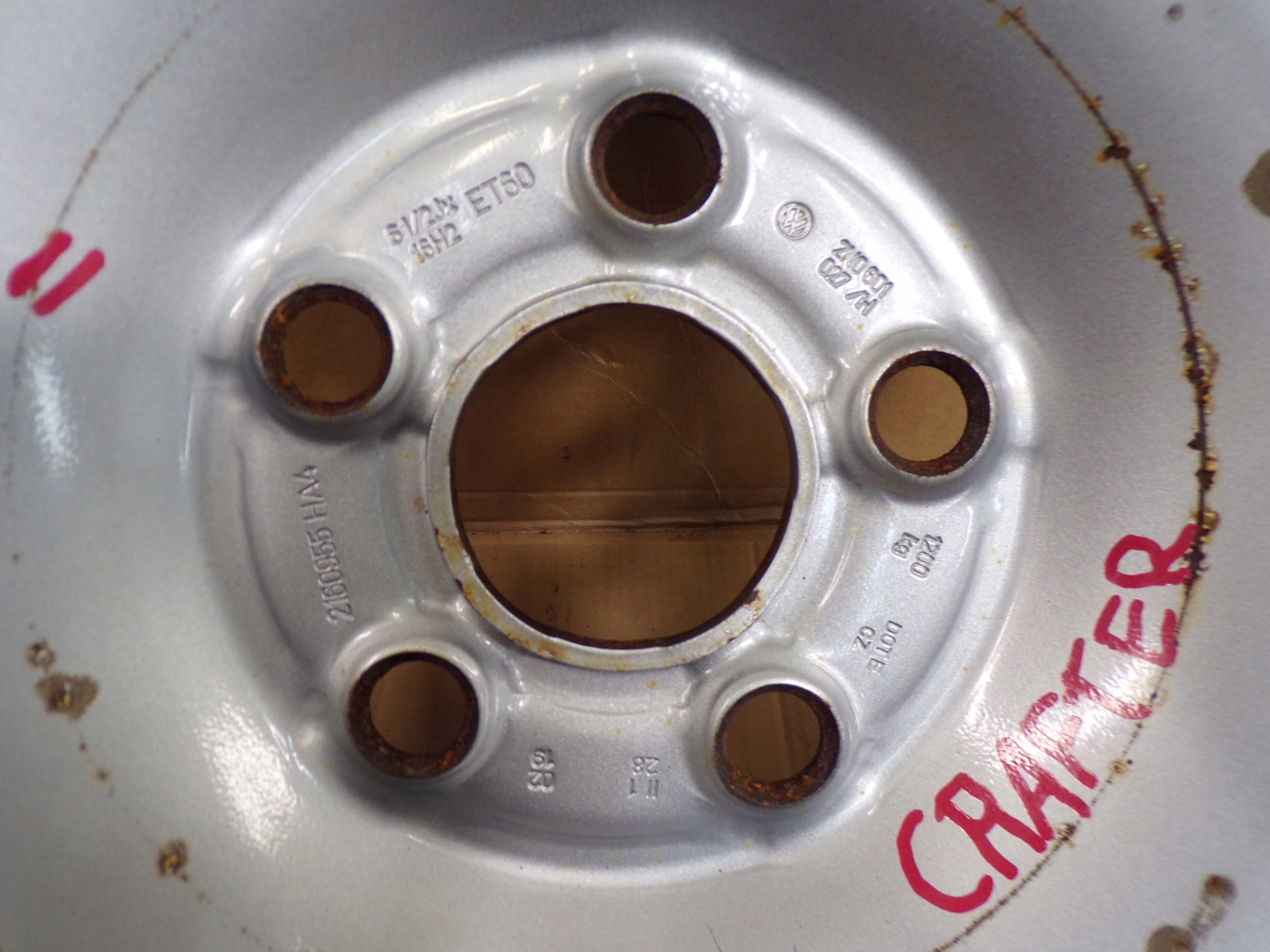 VW CRAFTER MAN 16- original disk 16 " 2N0601027H