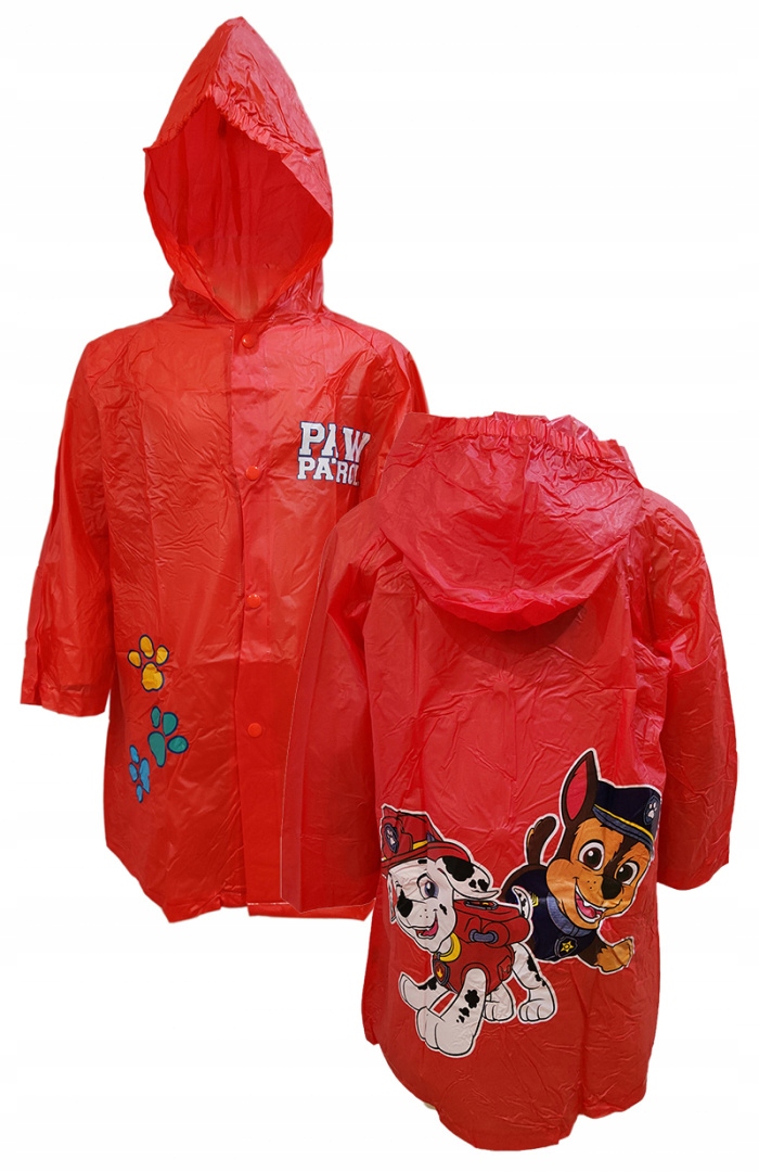 

Psi Patrol Płaszcz Przeciwdeszczowy Paw Patrol R98