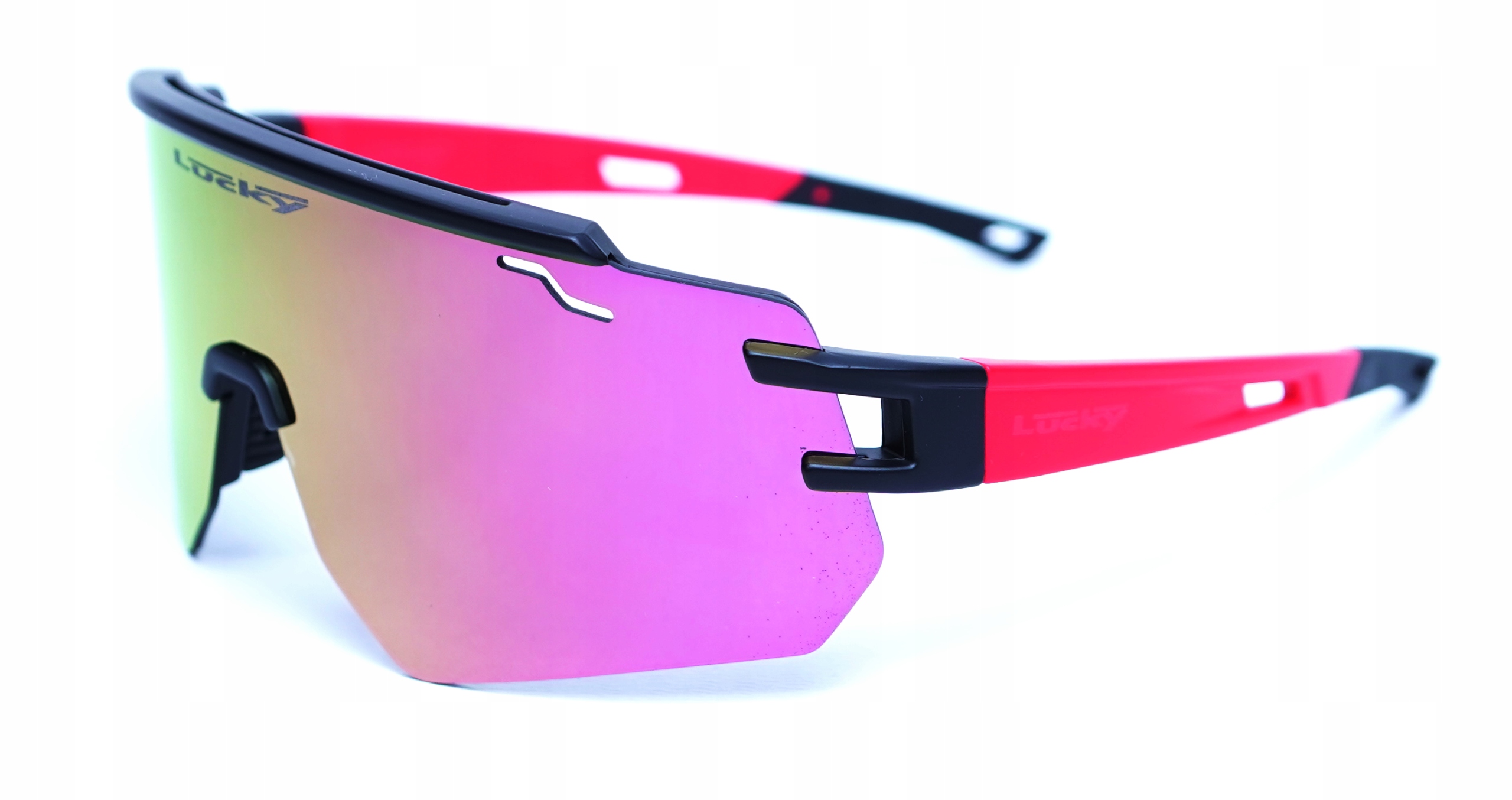 Zrcadlové brýle na běhání Cyklistické sportovní sluneční běžecké brýle