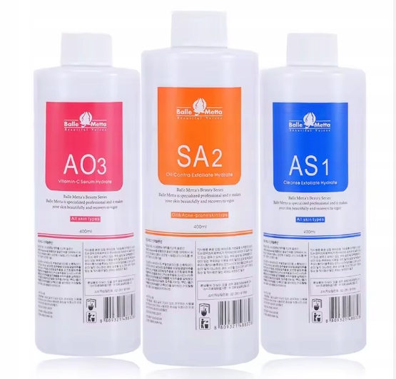 Vodíkové čistící sérum Liquid Hydrofacial Hydrodermabrazivní sada