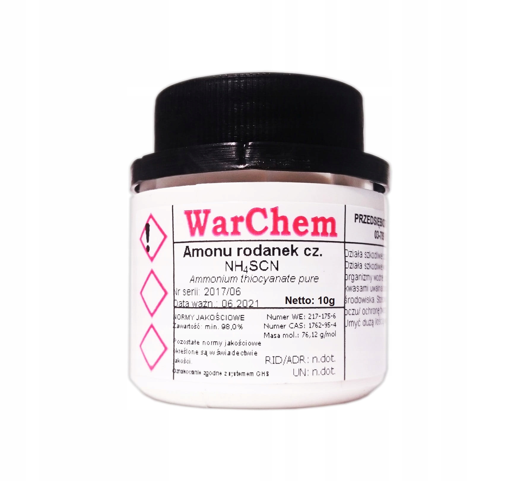 

Rodanek Amonu czysty 10g Warchem
