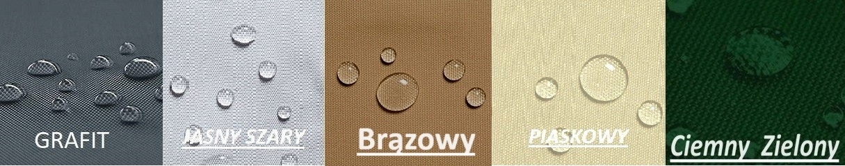 ZASŁONY TARASOWE 155 X 250 CM OGRODOWE ALTANA Typ inny