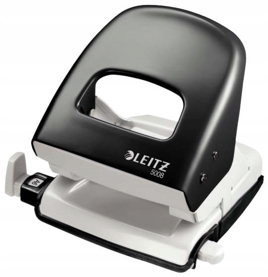 

Leitz 5008 Dziurkacz Czarny Dziurkuje 30 kartek