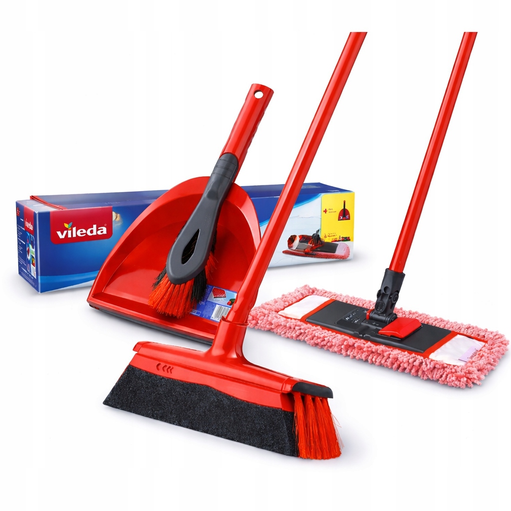 Sada na úklid 3v1 Vileda Mop Mikrofirba Smetáček Smetáček Lopatka