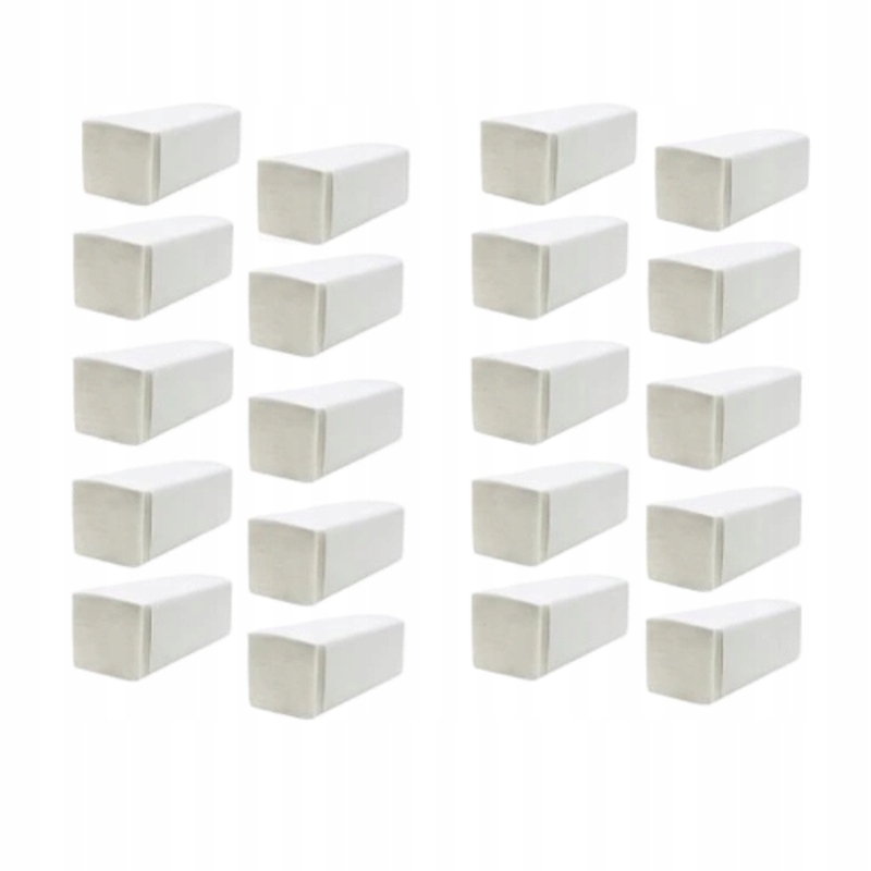 Levně Skládací papírové ručníky Zz Premium celulóza bílé 3000 listů