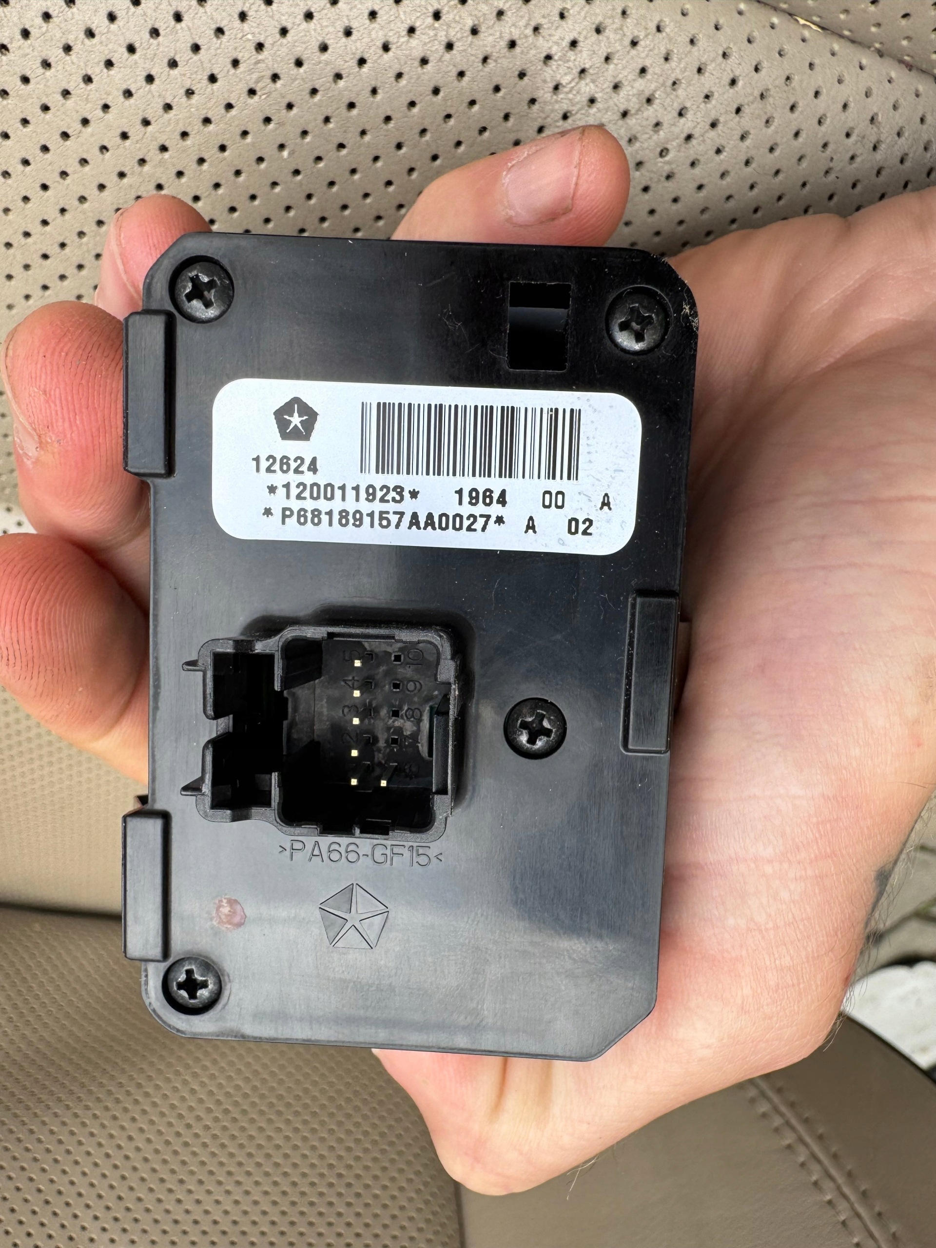 interruttore luci JEEP GRAND CHEROKEE IV WK2 3.0 CRD 68189157AA