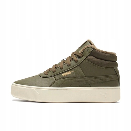 r.37,5 Puma Vikky MID buty zimowe damskie sportowe khaki zielone ocieplane