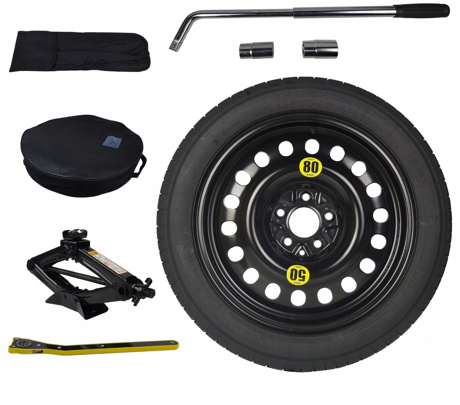 Подъездное колесо TOYOTA YARIS IV ( 2020 -) + комплект