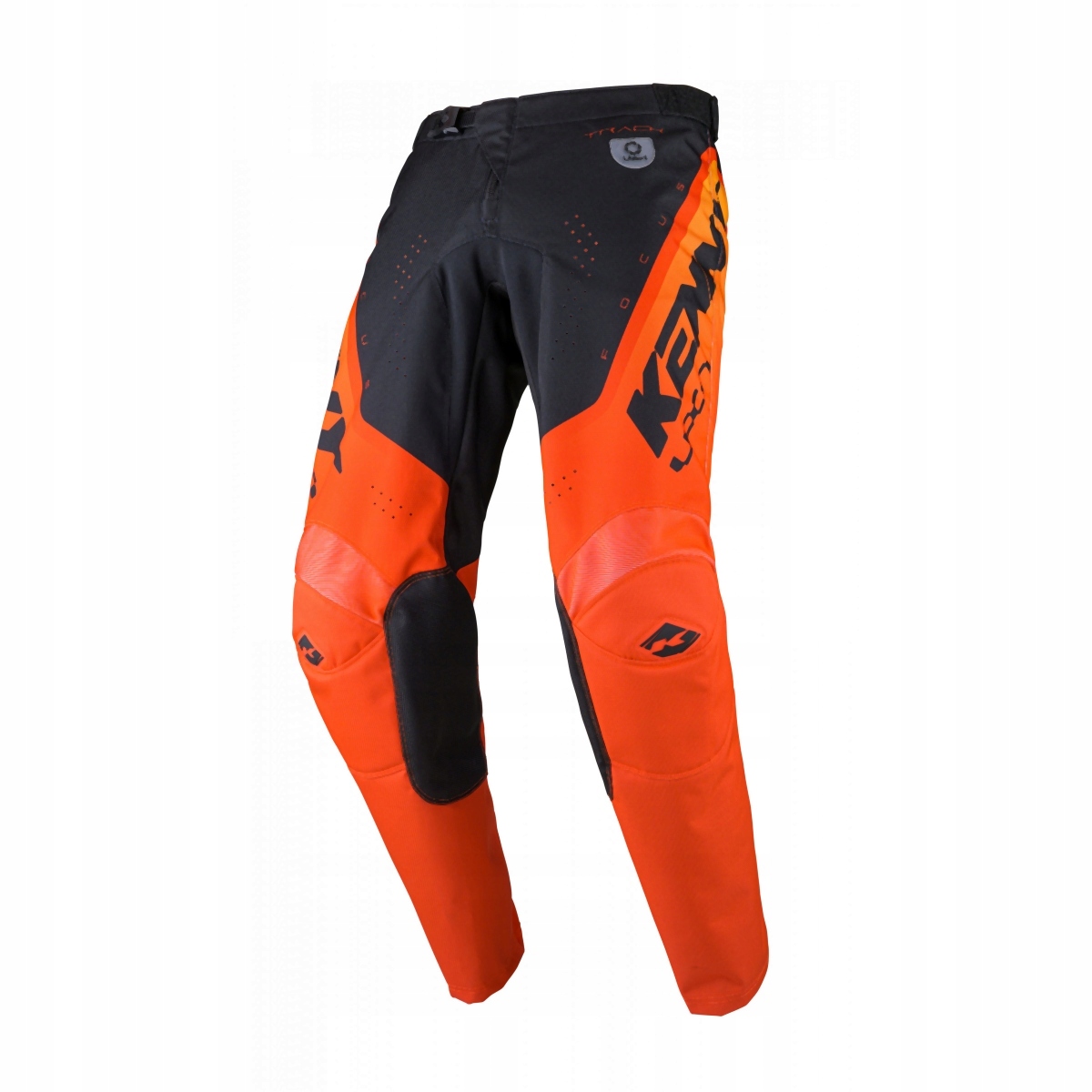 Kenny Detské Racingové Nohavice Cross/enduro Track Focus Neon Grey/orange 18