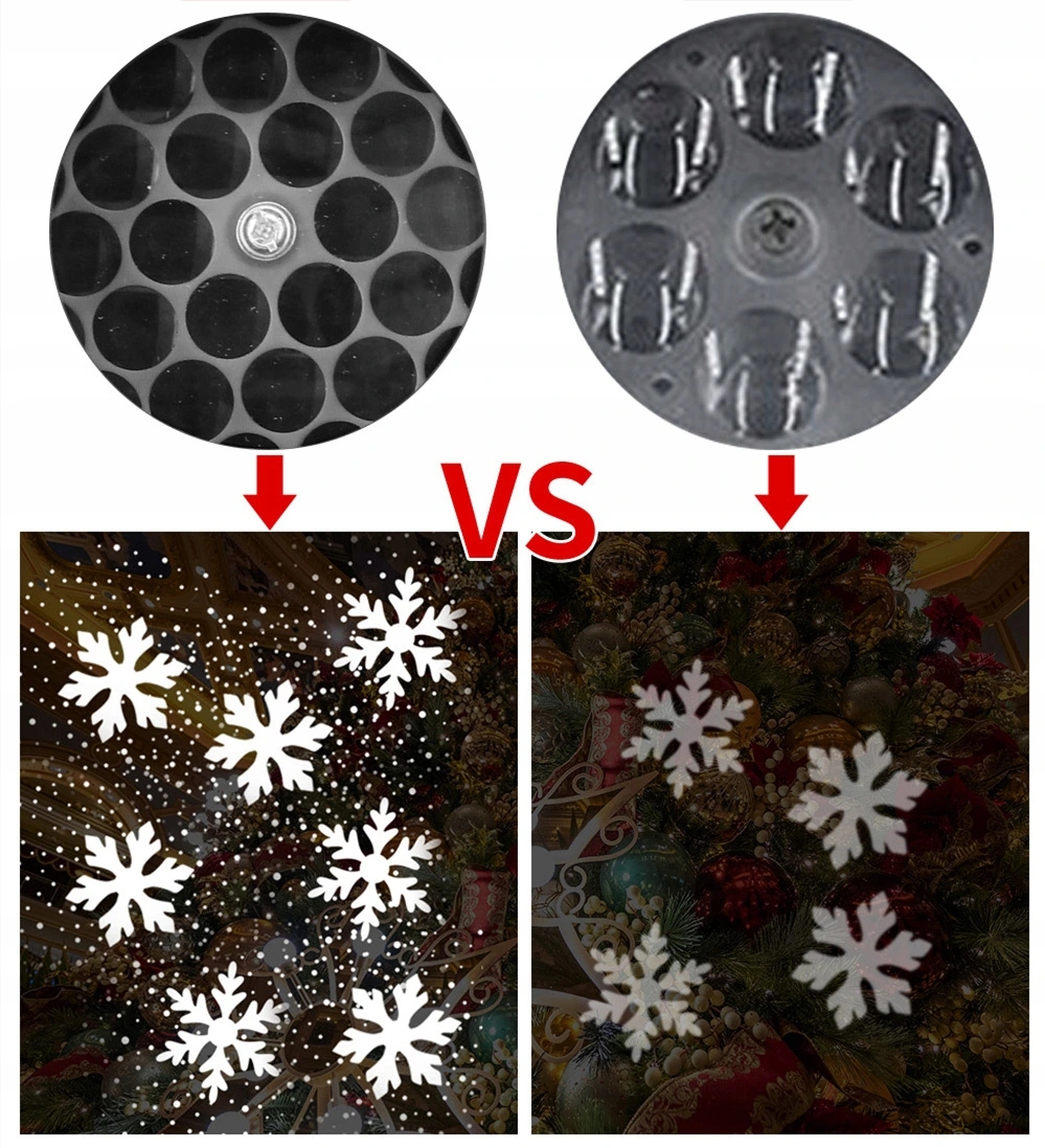 ŚWIĄTECZNY PROJEKTOR LED LASEROWY REFLEKTOR ŚNIEG Marka inna