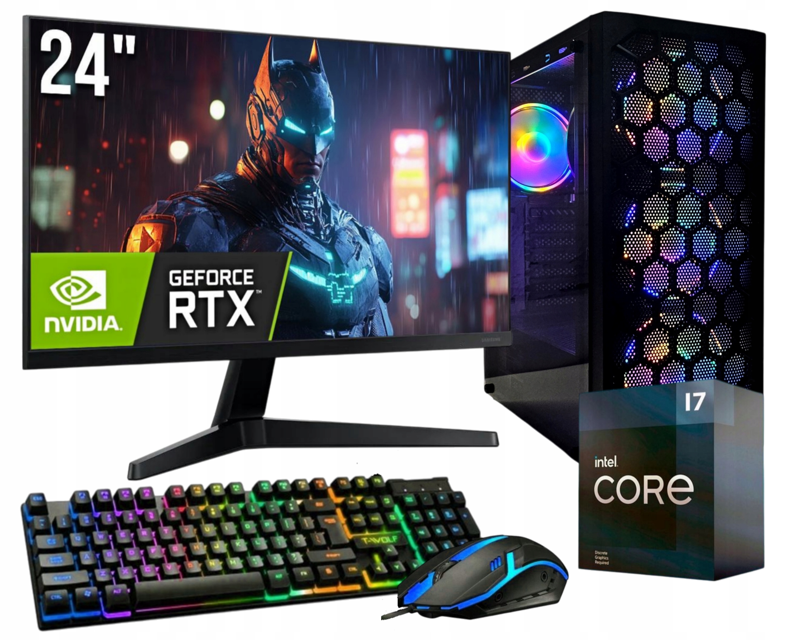 Herní Set Gamer Expert I7 32GB Rtx 3060 12GB Monitor