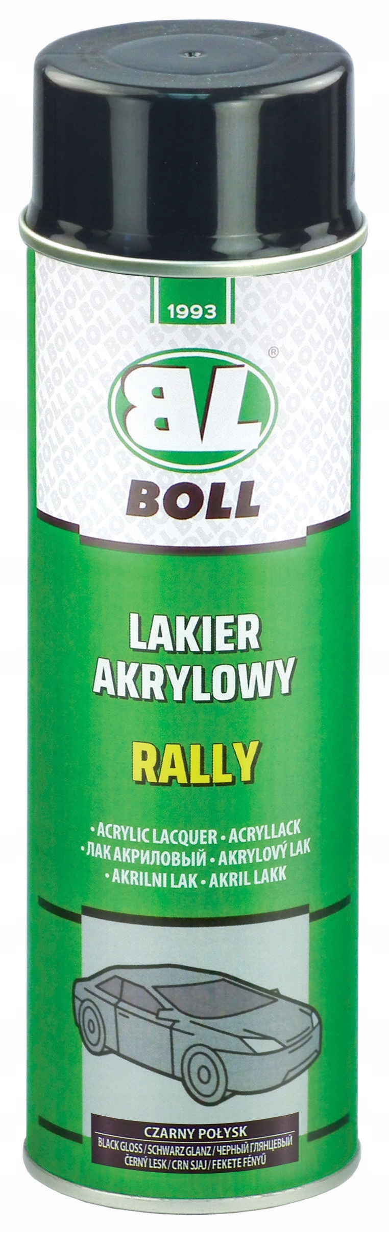 

Boll Lakier Akrylowy Czarny Połysk Rally 500ml