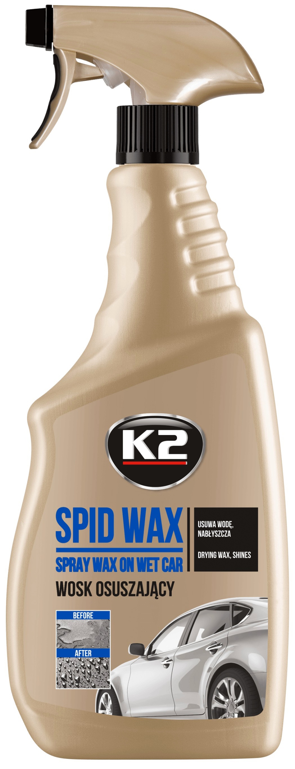 

K2 Spid Wax Wosk Nabłyszczający Na Mokro 770ML