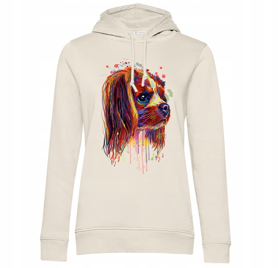 

Bluza damska cavalier king spaniel pies organic XL