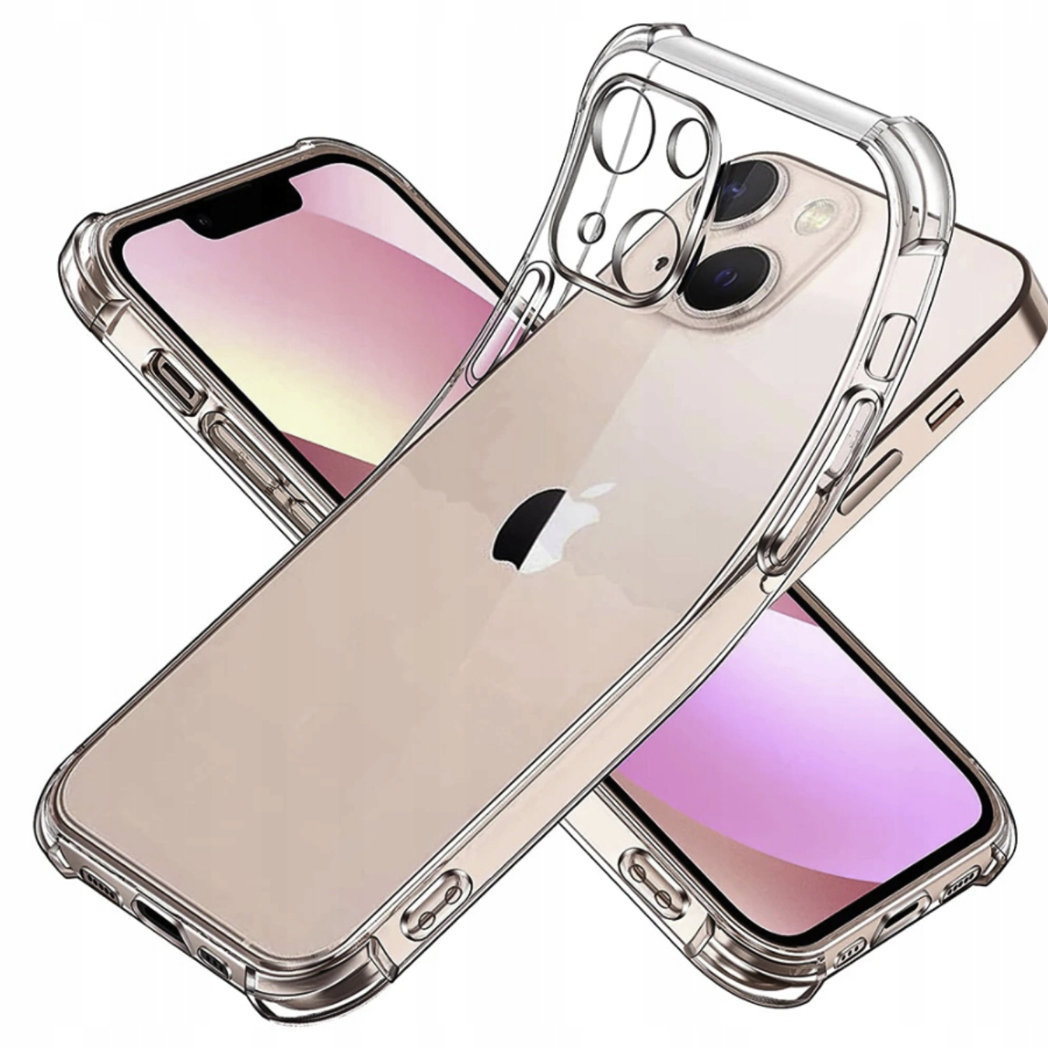 

Etui Anti-shock Do Iphone 14 Pancerne Gumowe Slim