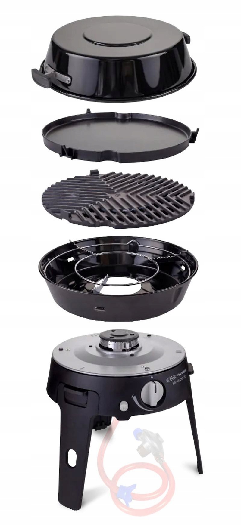 Grill gazowy Safari Chef 30LP Deluxe 50 mbar Cadac do kampera przyczepy