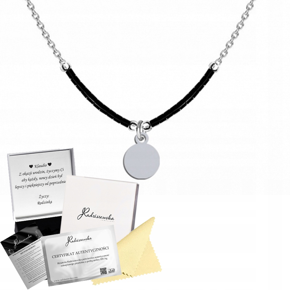 Stříbrný Náhrdelník S Korálky Stříbro 925 Dárek K Přání Bonus