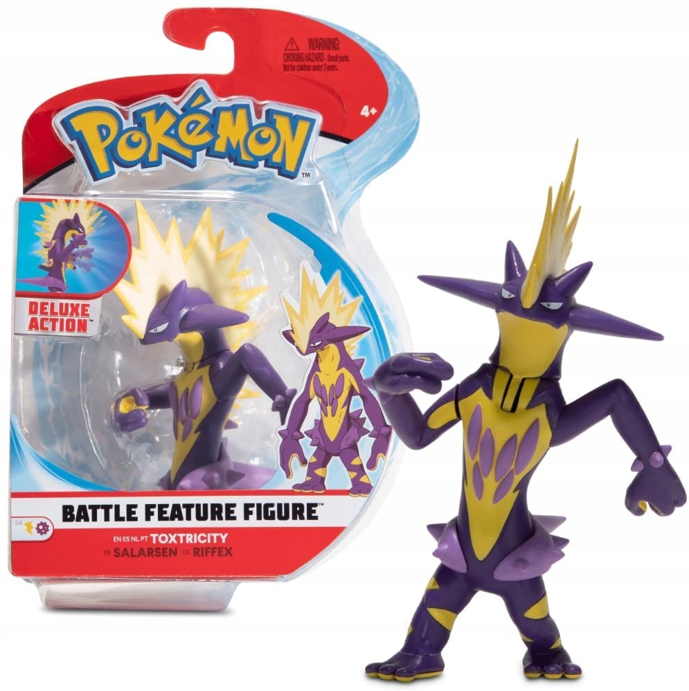 

Toxtricity Pokemon Figurka Bitewna Deluxe Action