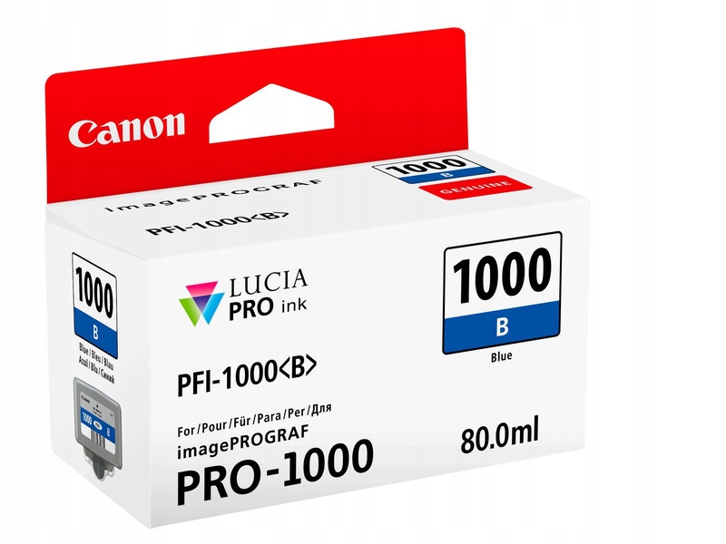 Tlač Canon 0555C001 modrá (azúrová) 4549292046595