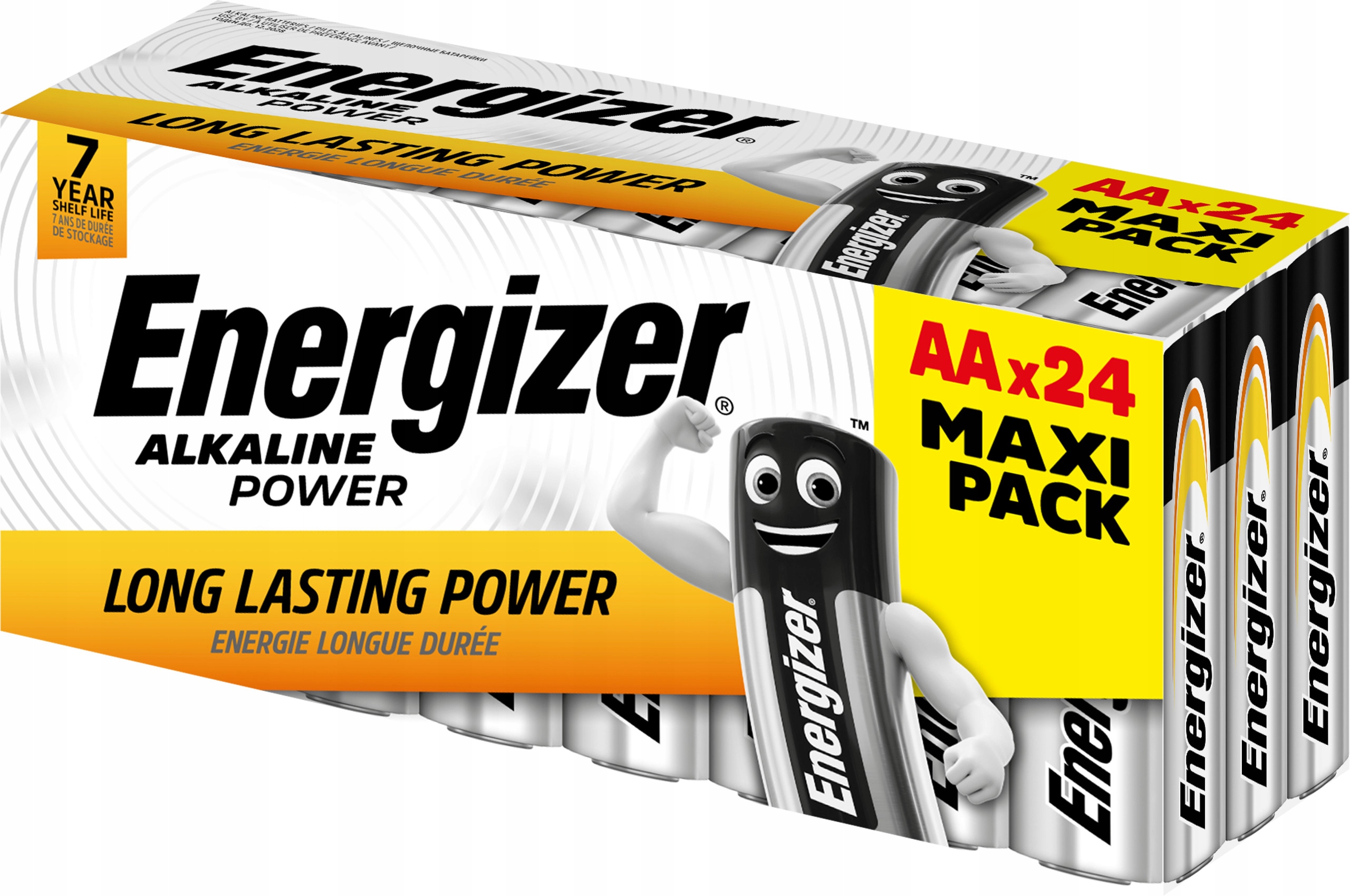24x Bateria ENERGIZER Alkaline Power LR6 AA R6 E91 1,5V EAN (GTIN) 7638900427417