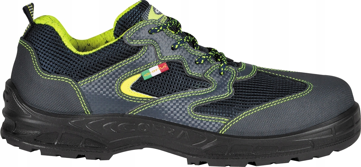 Buty Robocze Ochronne Półbuty Z Noskiem Bez Metalu Antyprzebiciowe Cofra 41