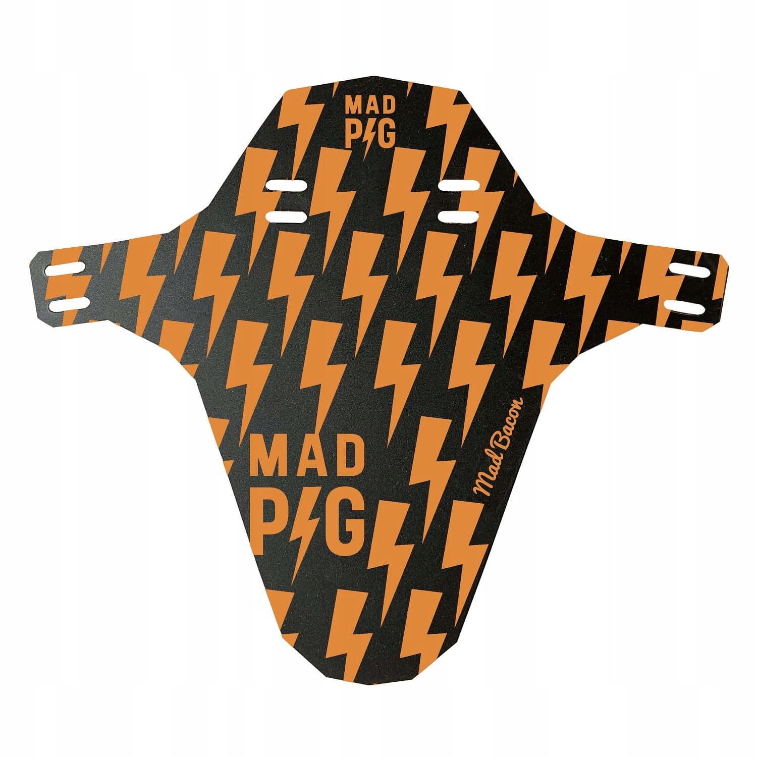 Błotnik Rowerowy Przedni Mad Pig Bacon Orange 25 gram Rzep Mtb Pomarańczowy