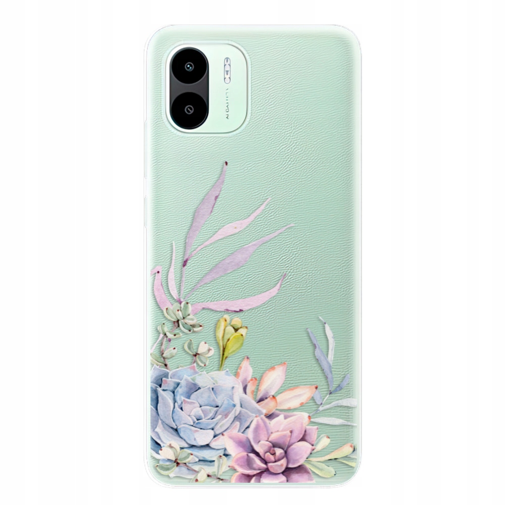 Silikonowe etui iSaprio Succulent 01 do Xiaomi Redmi A1 A2